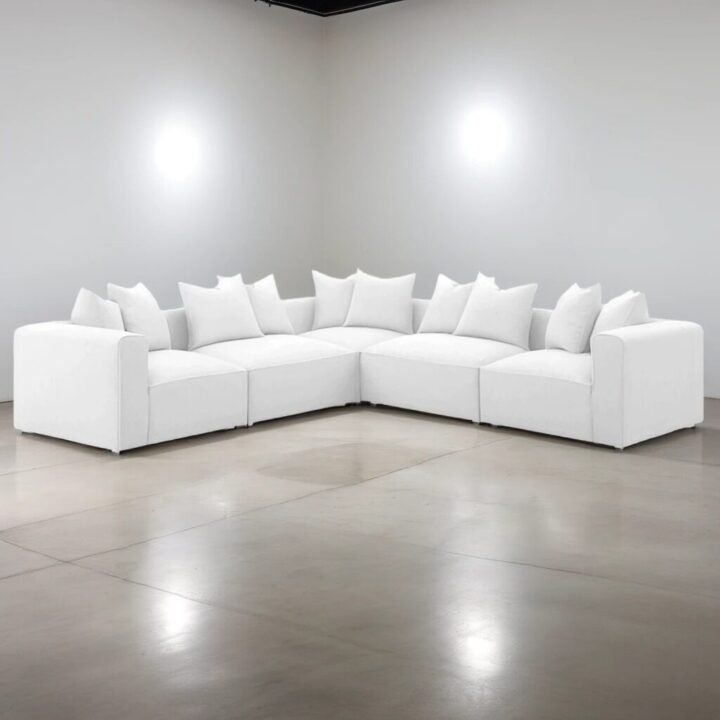 NIMBUS 5-PIECE TWO-ARM L-SECTIONAL