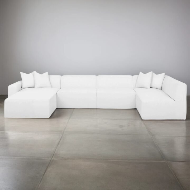 LOFT 6-PIECE LEFT-ARM U-SECTIONAL