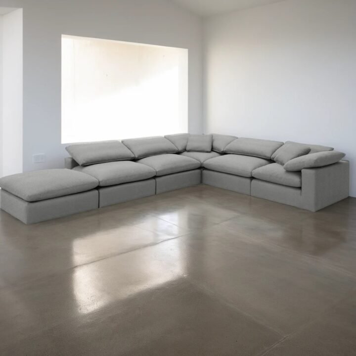 ARIA MODULAR 6-PIECE OPEN L-SECTIONAL