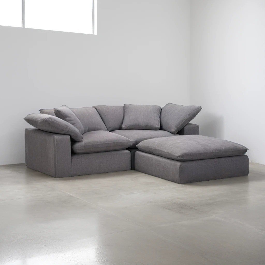 3-PIECE CLOUD COZY SECTIONAL