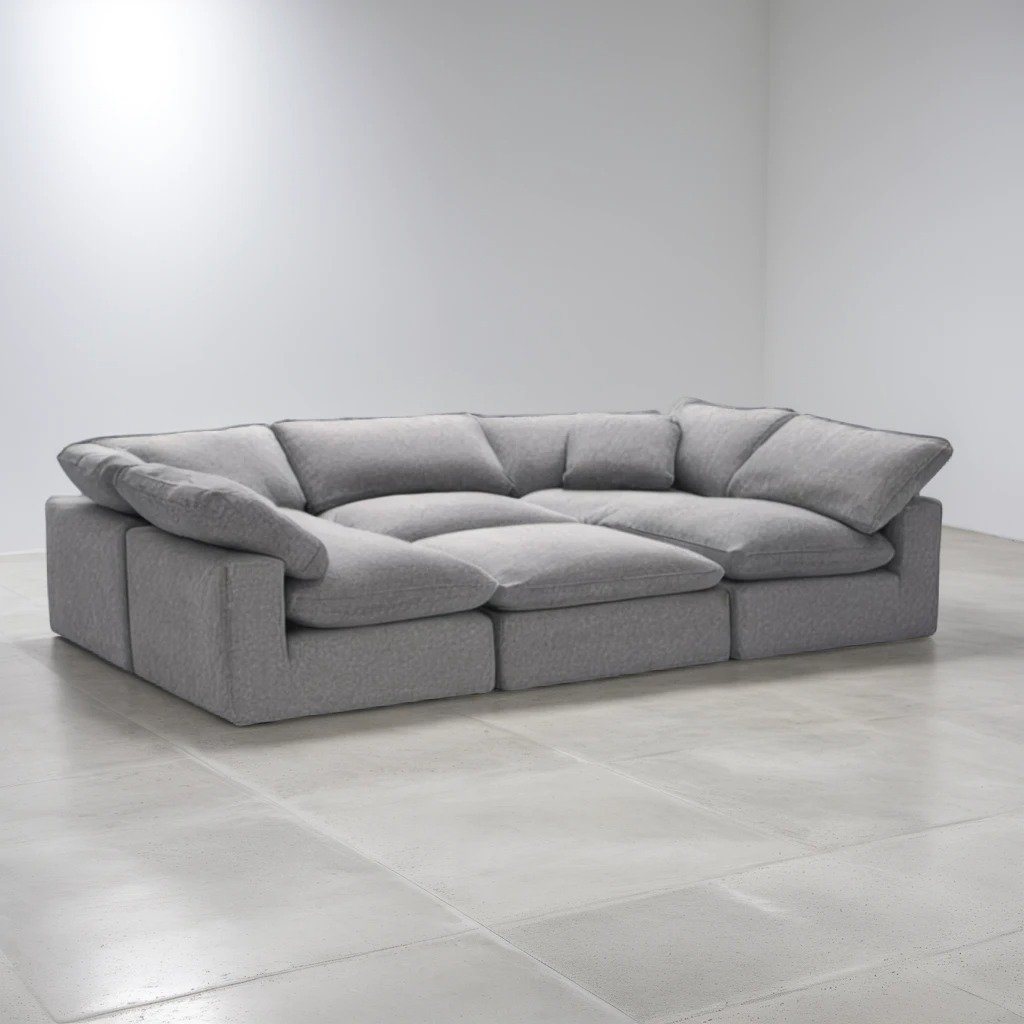 6-PIECE CLOUD PIT SECTIONAL